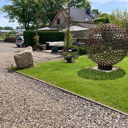 Landhausidyll Ferienwohnung Grundshagen Buitenkant foto