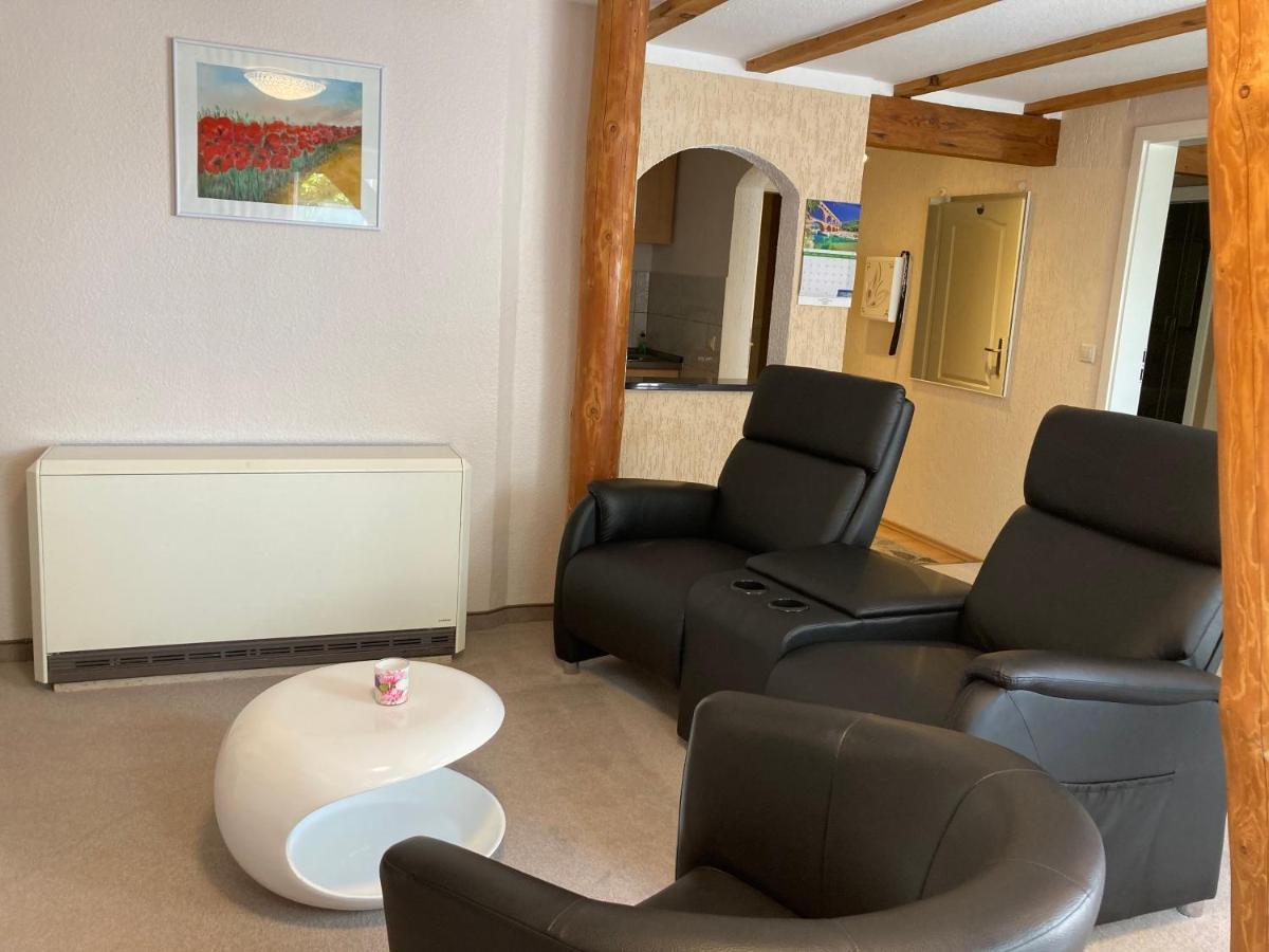 Landhausidyll Ferienwohnung Grundshagen Buitenkant foto