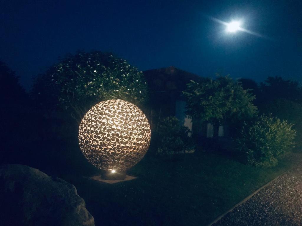 Landhausidyll Ferienwohnung Grundshagen Buitenkant foto