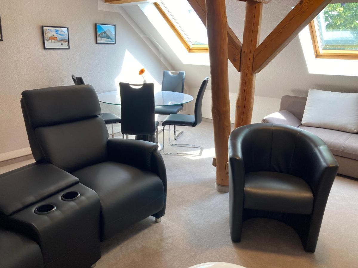 Landhausidyll Ferienwohnung Grundshagen Buitenkant foto